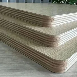 Papan Berwajah Melamin Kelas E0/E1 Dengan Serat Kayu Kaya & Pilihan Warna Solid